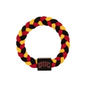 USC Trojans Cardinal Gold and Black Arch Braided Bracelet